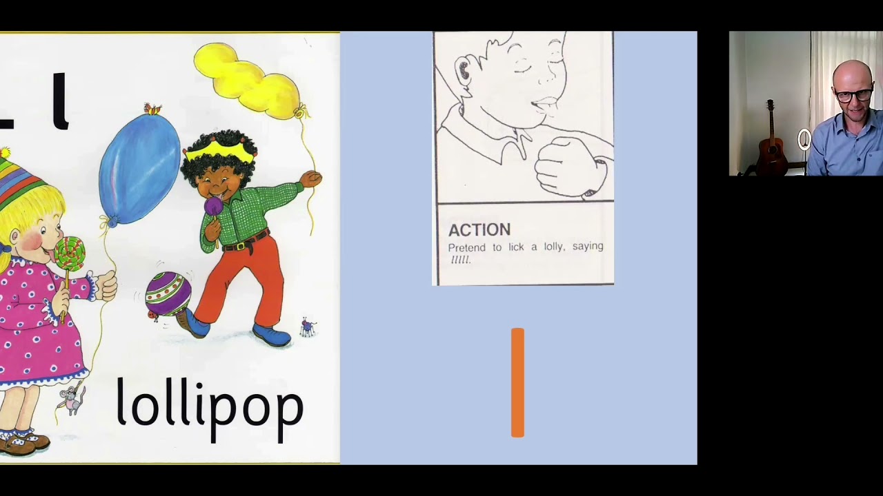 Group 3 Jolly Phonics sounds and actions