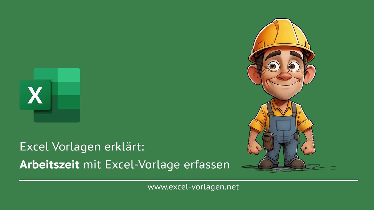 ⏰ Kostenlose Excel-Vorlage zur Arbeitszeiterfassung – Effizienter Überblick über Ihre Arbeitszeit!