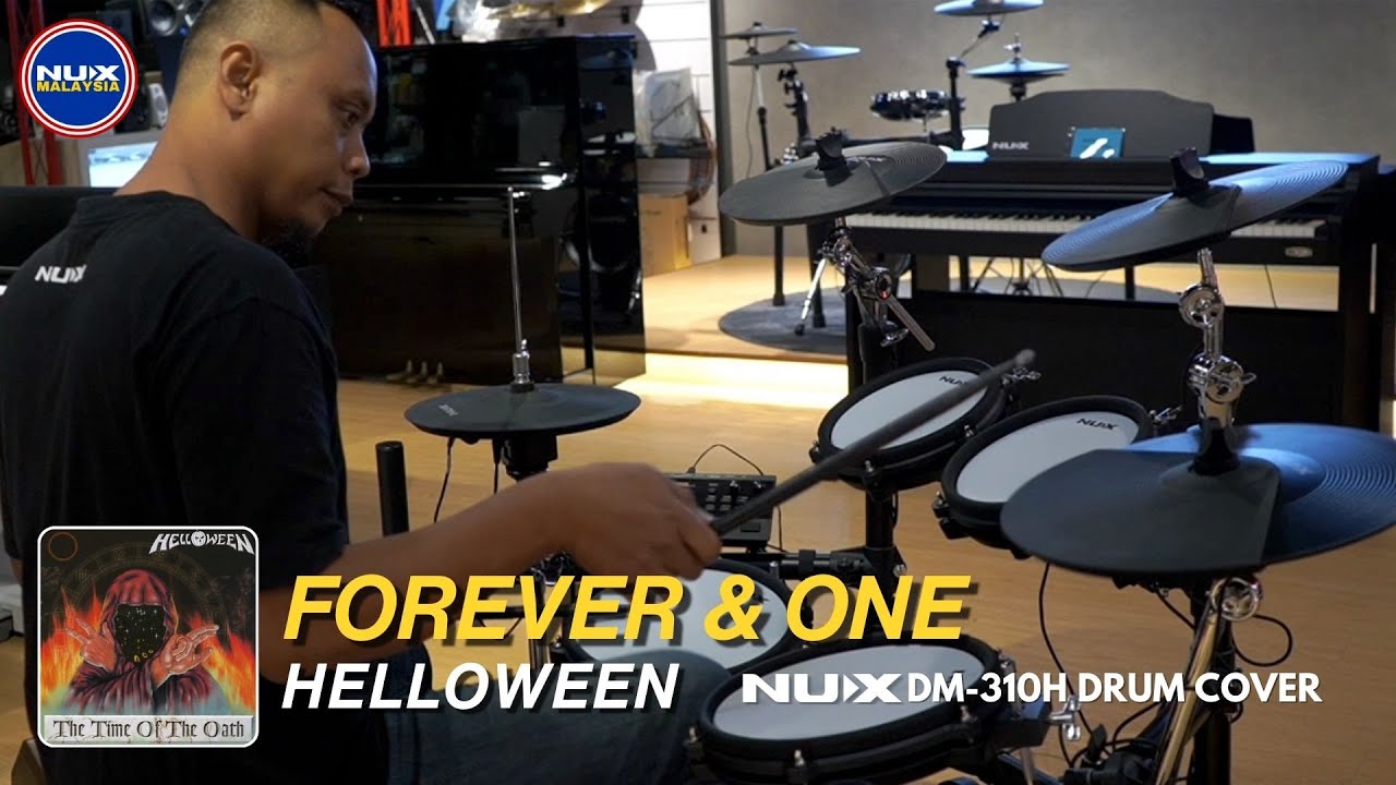 Forever & One | Helloween | Drum Cover | NUX DM-310H
