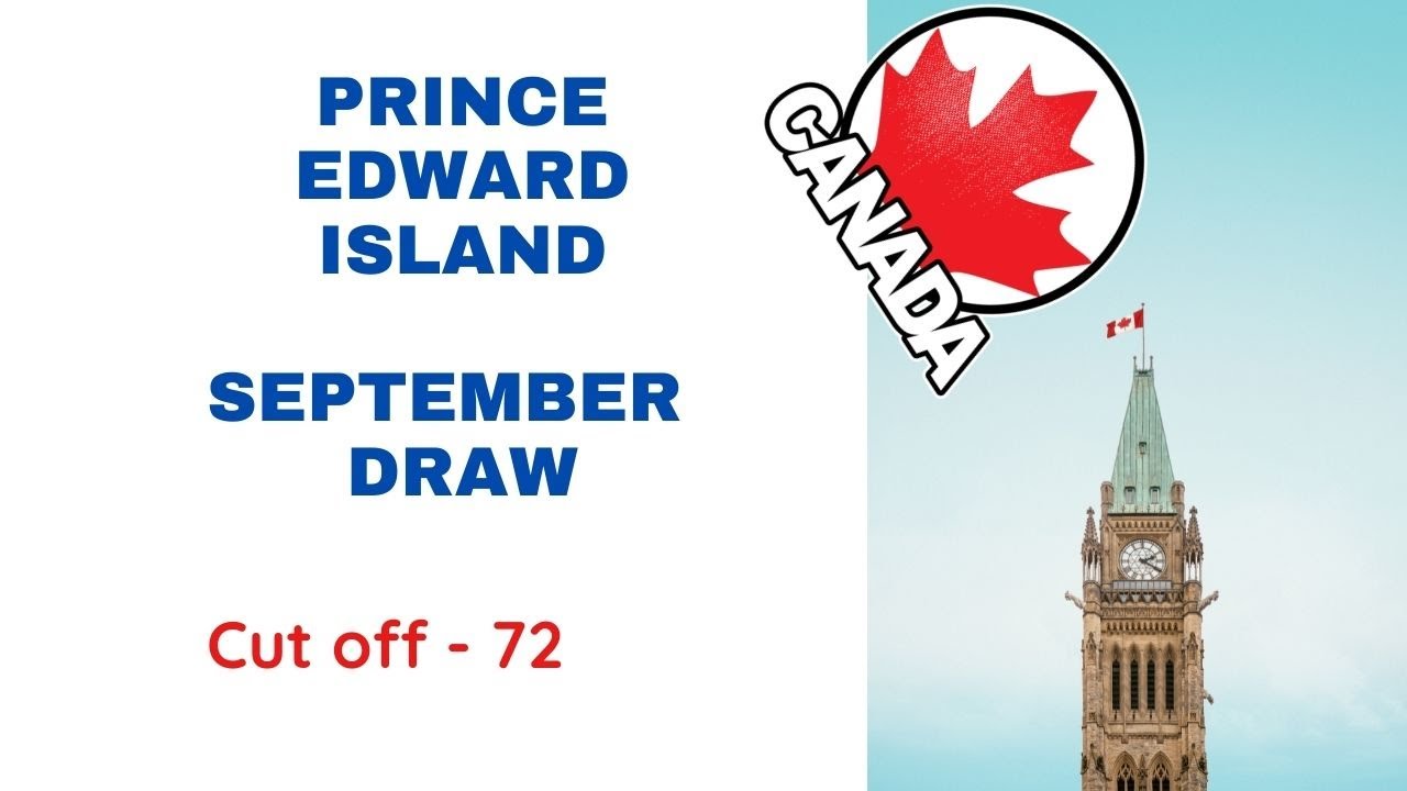Prince Edward Island PNP  September draw | Canada Immigration​  | Dream Mojo