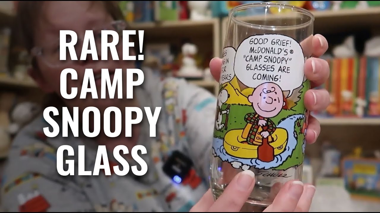 Ultra Rare! The Sixth Camp Snoopy Glass - Snoopy Finds | CollectPeanuts.com
