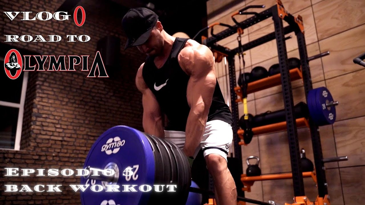 Episodio 5 - VLOGO - OLYMPIA BACK WORKOUT