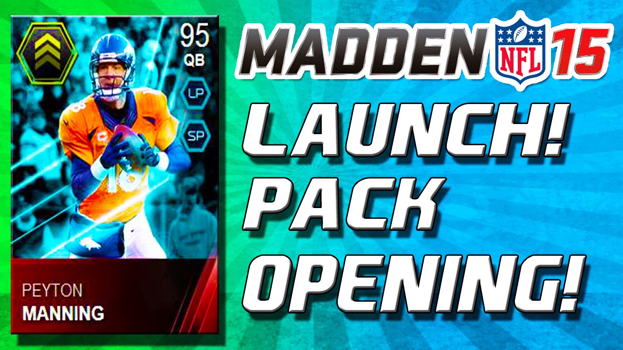 Madden 15 Ultimate Team - LAUNCH DAY PACK OPENING! - Madden 15 Ultimate Team
