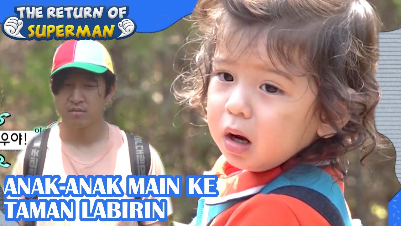Anak-Anak Main ke Taman Labirin |The Return of Superman |SUB INDO|2100711 Siaran KBS WORLD TV|