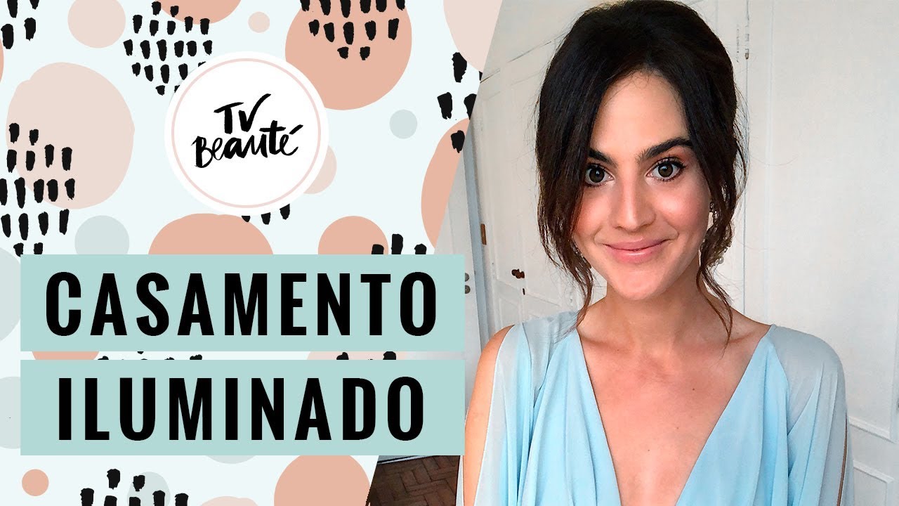 Maquiagem para Casamento com Sombra Bronze - TV Beauté | Vic Ceridono