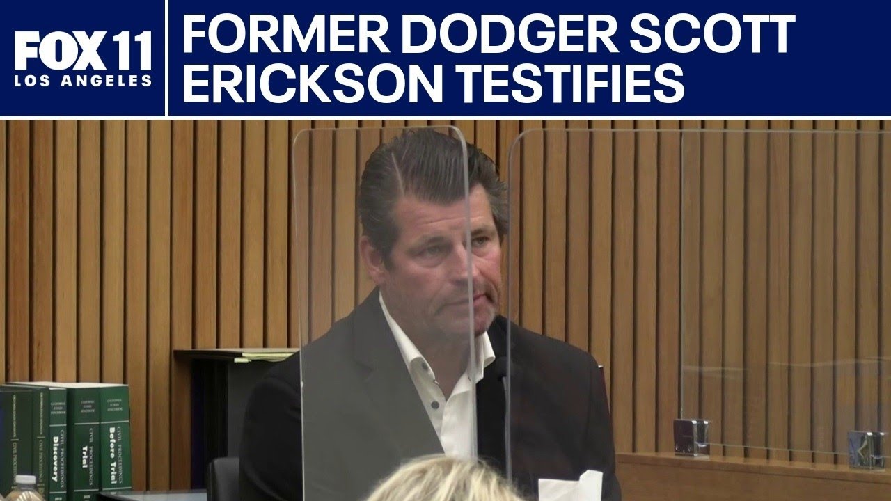 Ex-Dodger Scott Erickson testifies in Grossman trial