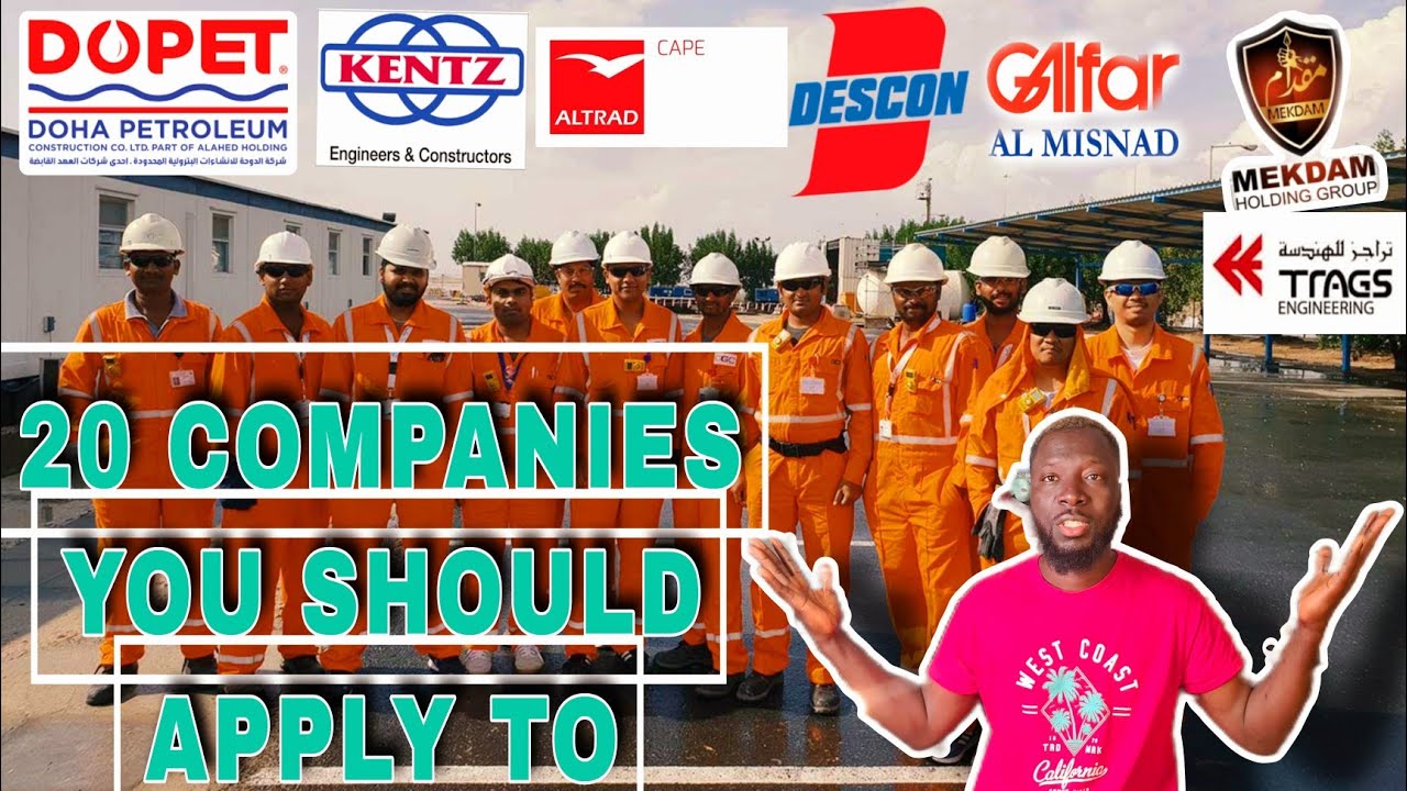 Jobs In Qatar: Oil & Gas paying Jobs in reliable companies Available Project in Qatar