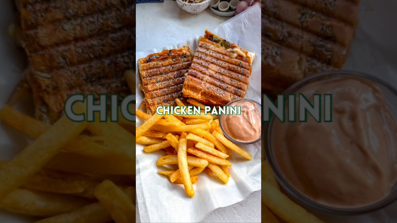 Chicken Panini Sandwich Restaurant style