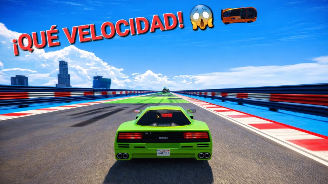 🔥 CARRERA CARA a CARA en GTA 5 Online | Vaya ritmo de carrera 😱