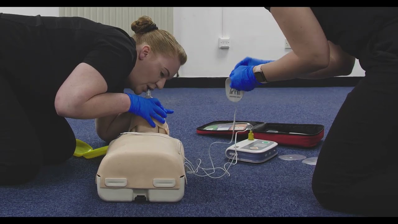 Child 2 Person CPR using AED - 2025