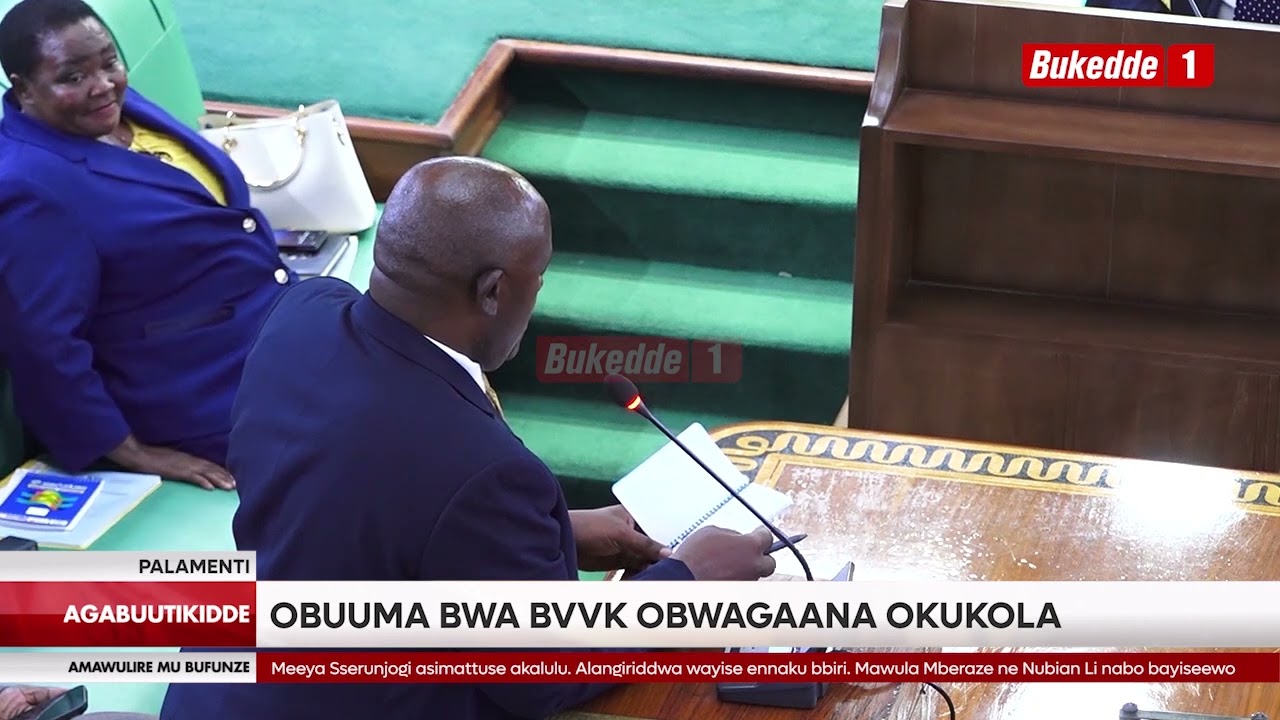 Palamenti eyise Mao ku buuma bwa BVVK obwagaana okukola.