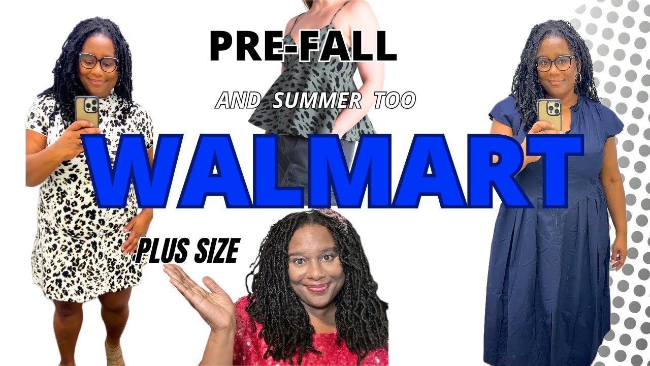 Walmart Plus Size Pre-Fall Haul: 11 Must-Have Pieces to Transition From Summer to Fall! 
