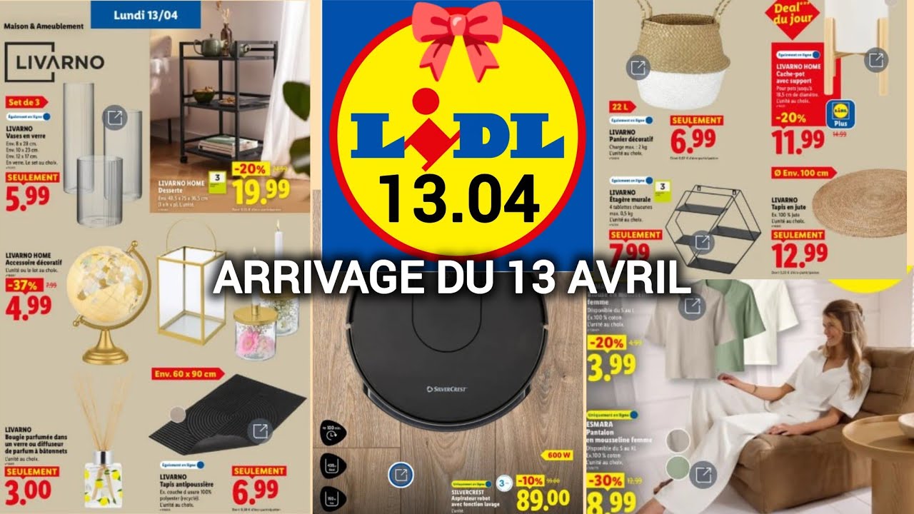LIDL Arrivage de la Semaine 13 AVRIL 2026 ✨ Lidl Catalogue de la semaine SDB Parkside ✨ #Lidl