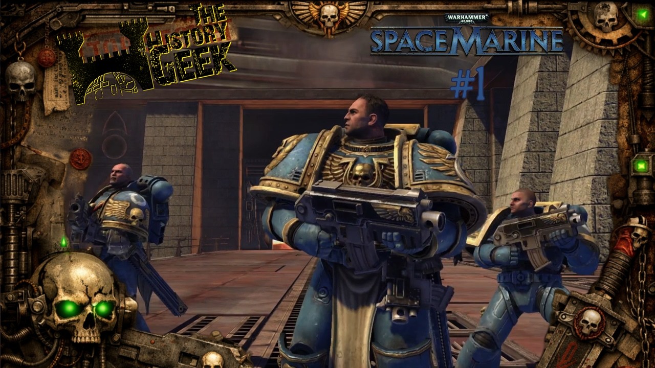 Vegán Vágóhíd és EPIKUS vonatozás! | Warhammer 40,000: Space Marine #1