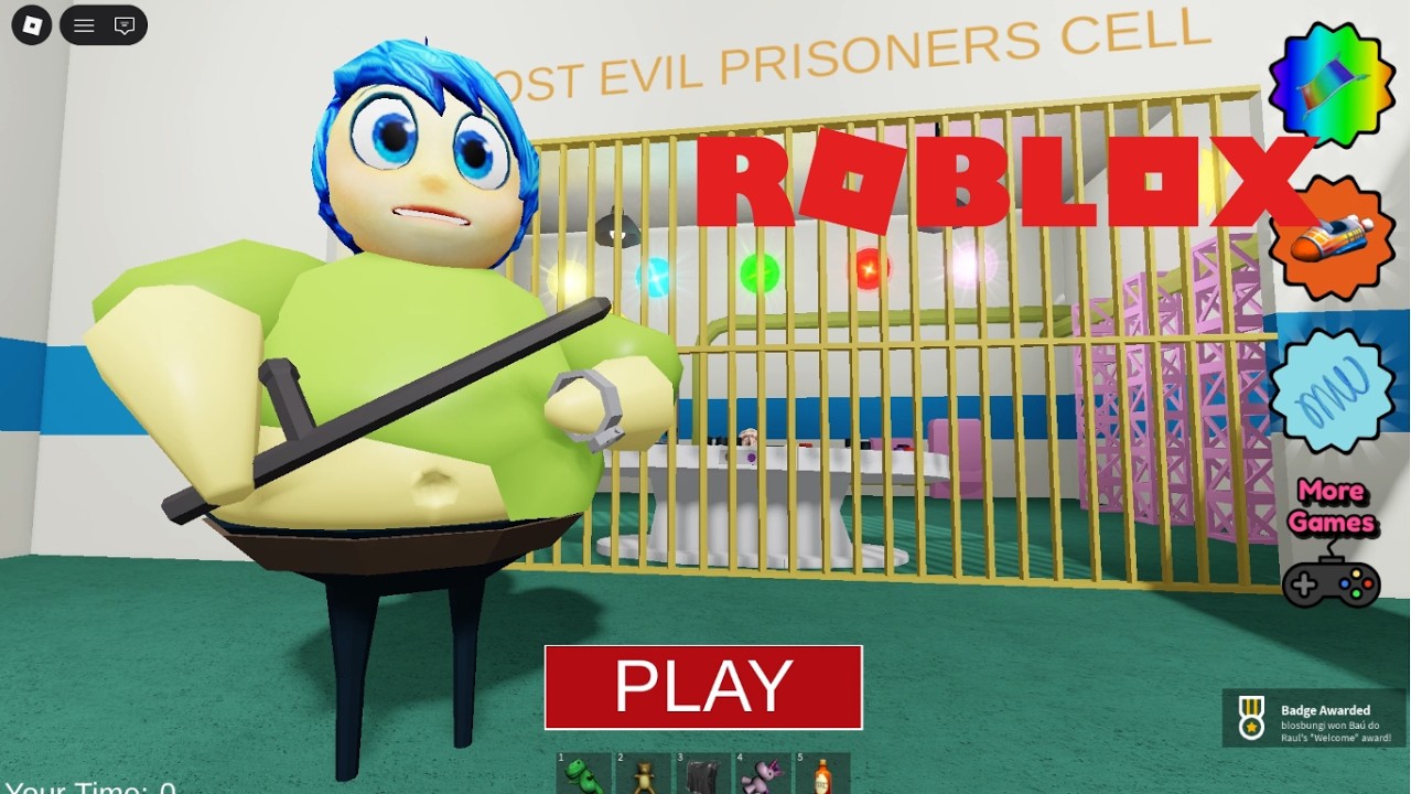 Roblox Gameplay Walkthrough🧙‍♀️JOY'S Prison Run (OBBY) #gamres #youtubevideo #obby