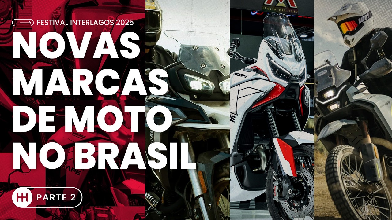 MARCAS NOVAS NO BRASIL: CFMoto, Moto Morini e SBM no Festival Interlagos