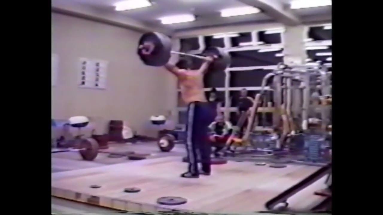 Ivan Chakarov training 1988
