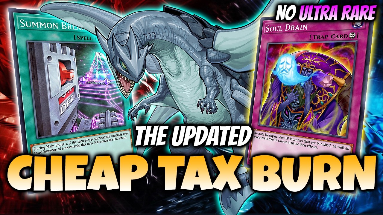 Zero LP in 1 Turn 🔥 Cook Them with NEW Competitive & Cheap Tax Burn Deck [Master Duel]