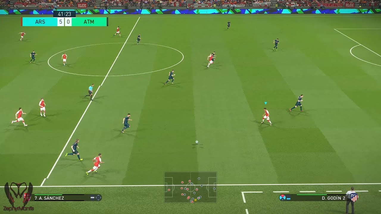 Pro Evolution Soccer 2018 | Геймплей на ПК | 1080p HD | Максимальные настройки