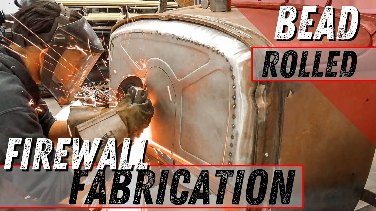How To Fabricate a Custom Firewall Using a Motorized Bead Roller (Model A Roadster Build Part 4)