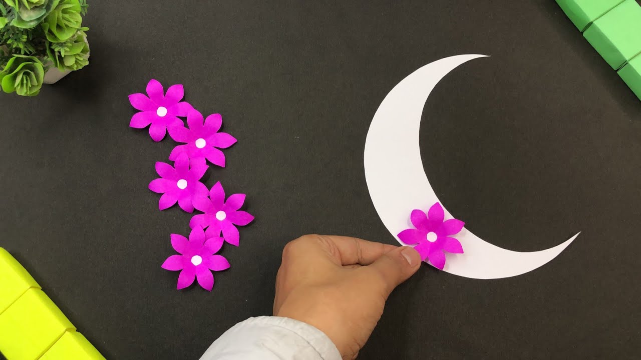 Easy And Beautiful Wall Hanging Craft Ideas /  Paper Wallmate / A4 Sheet Craft / DIY Wall Hanging 