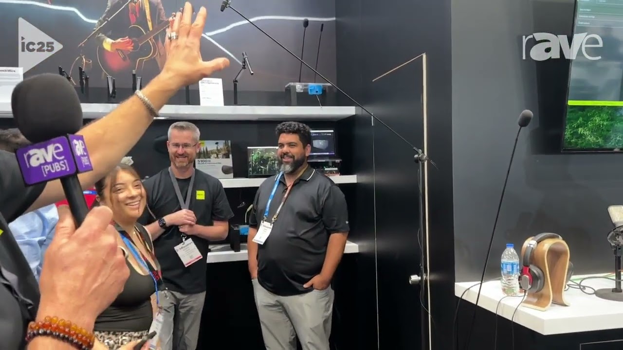 InfoComm 2025: DPA Microphones Shows Off 4097 Supercardioid Choir Microphone with Floor Stand Soluti