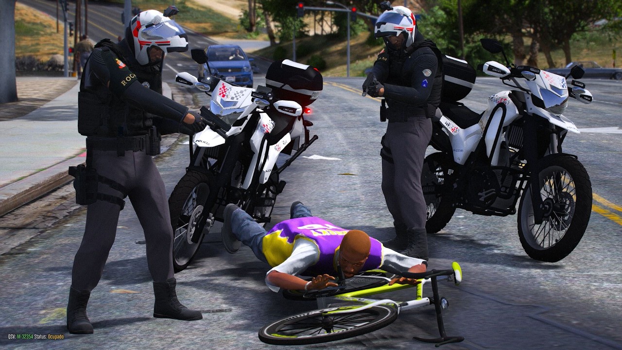 PERSEGUIÇÃO E TROCA DE T1ROS COM INDIVÍDUOS FORTEMENTE ARM4DOS | PMESP - POLICIA NO GTA 5