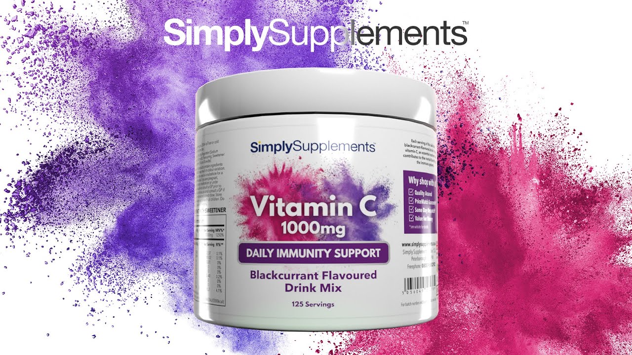 Introducing Blackcurrant Flavour Vitamin C Powder