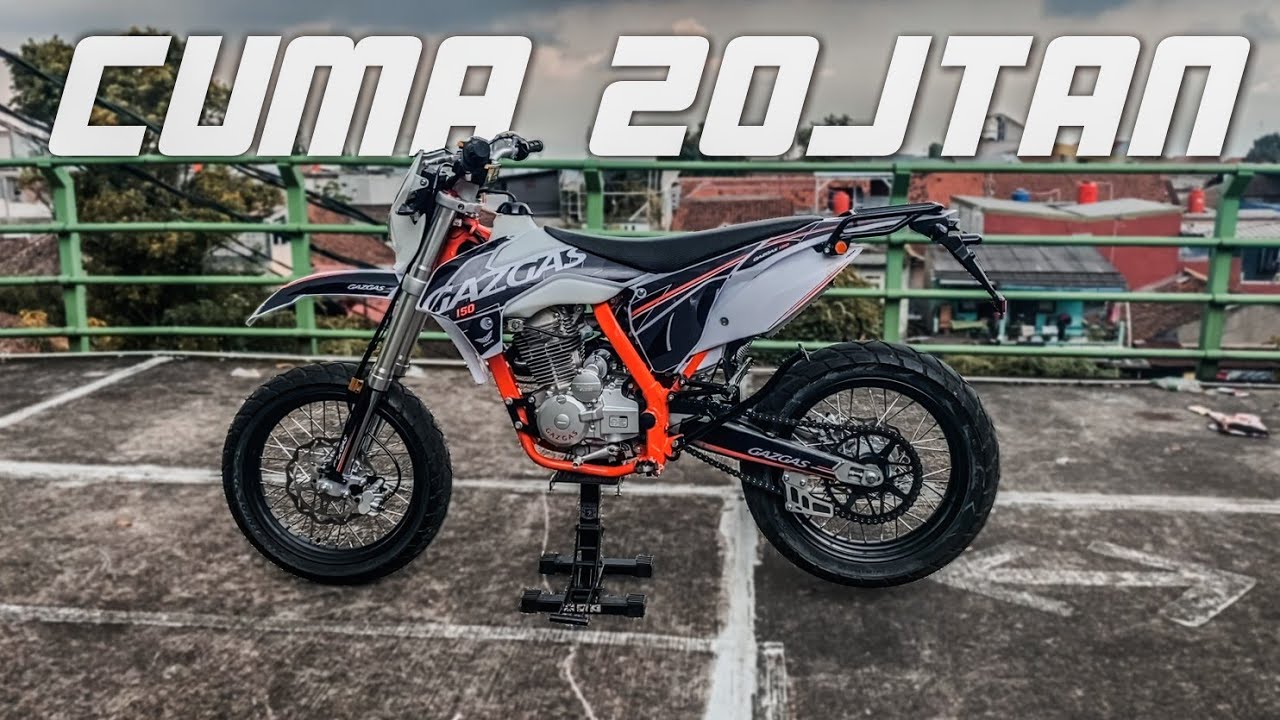 SUPERMOTO 150CC TERMURAH BUATAN INDONESIA | GAZGAS HUMMER 150 PRO REBORN