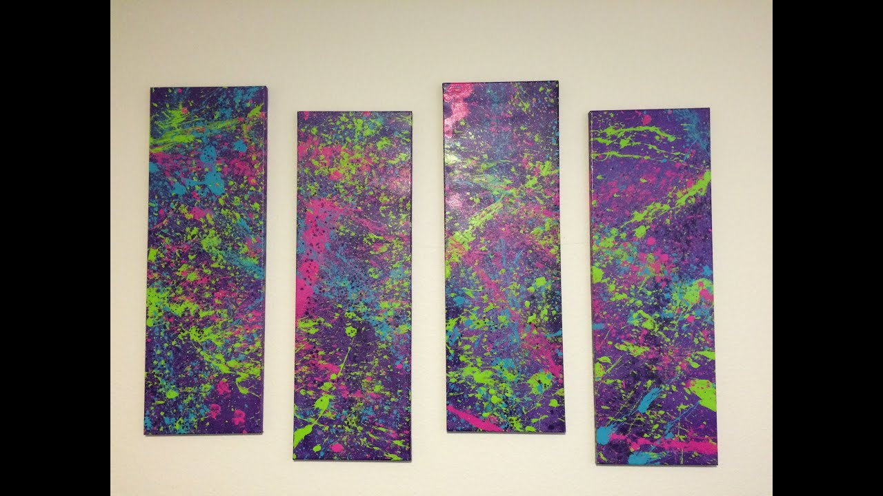 How to Splatter Paint!