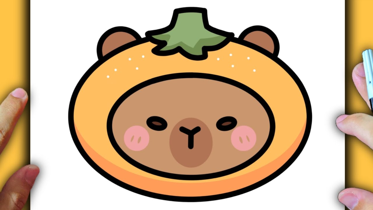 HOW TO DRAW A CAPYBARA