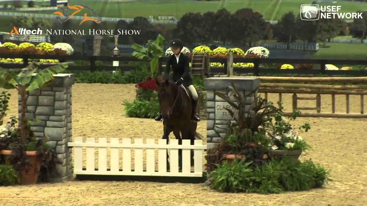 Лилли Кеннан побеждает в финале конкурса ASPCA Maclay на #AlltechNHS