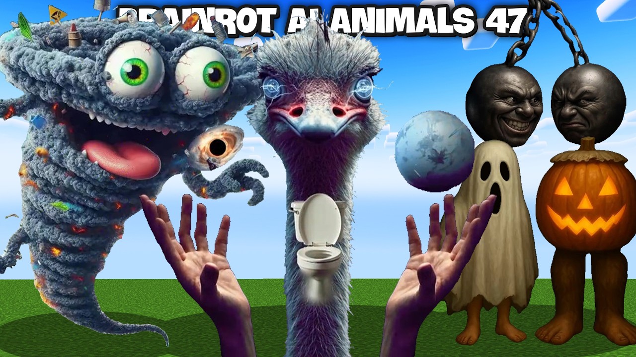 Minecraft BRAINROT AI ANIMALS Phần 47