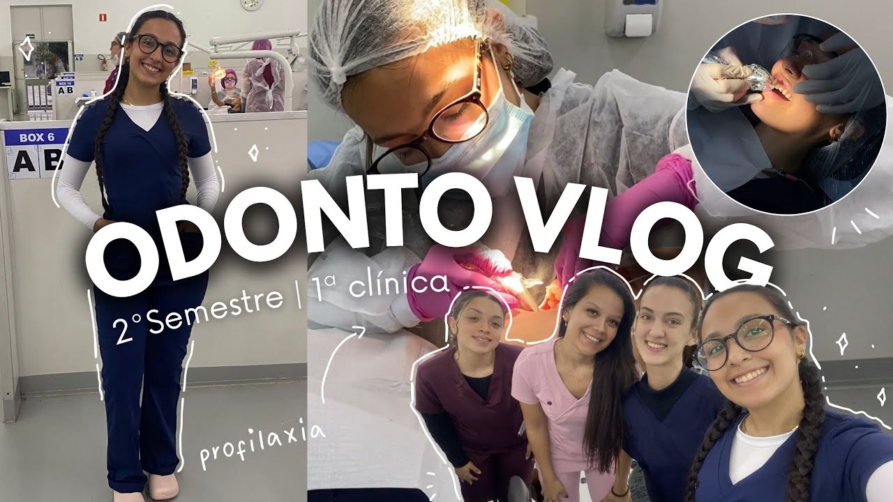 ODONTO VLOG #1 | 1ª clínica de profilaxia