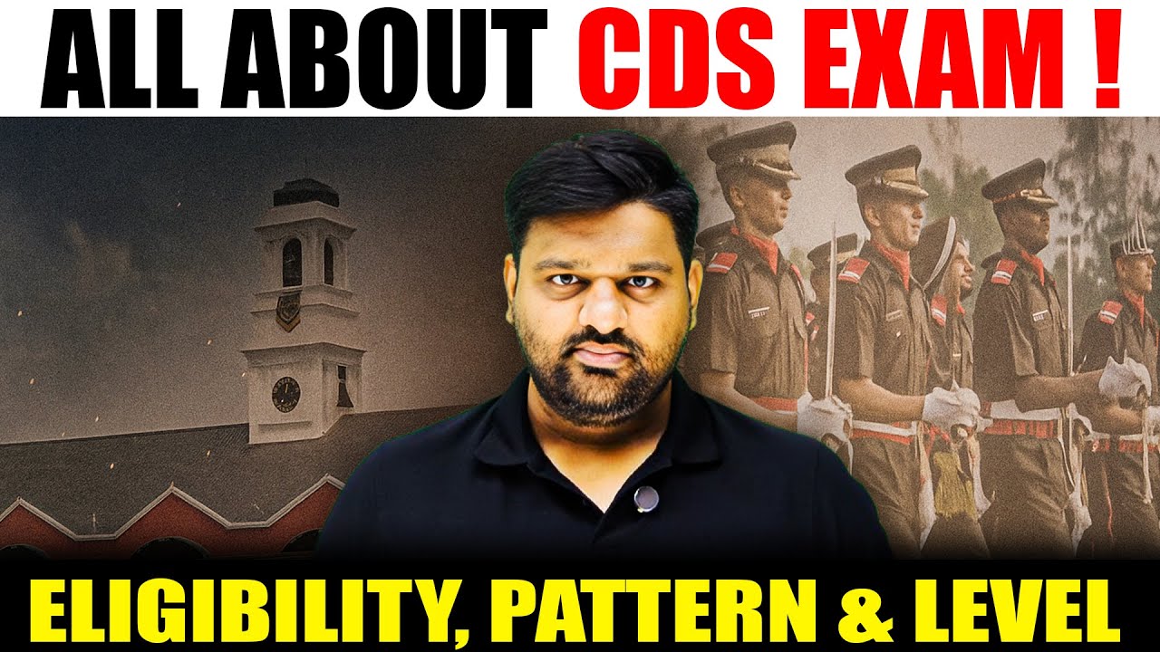 📢 All About CDS 2026: Detailed Information !! 💪🏻 | Eligibility, Pattern, Syllabus & Level🔥