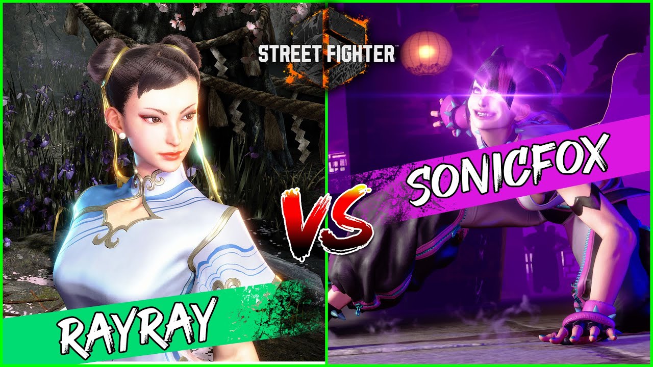 SF6 SonicFox (Juri) vs RayRay (Chun-LI) Street Fighter 6