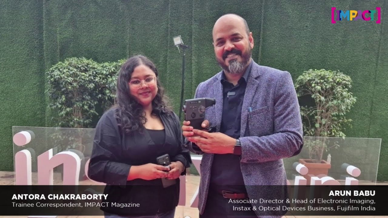 Arun Babu of Fujifilm India, on taking Instax from instant photos to mini movies