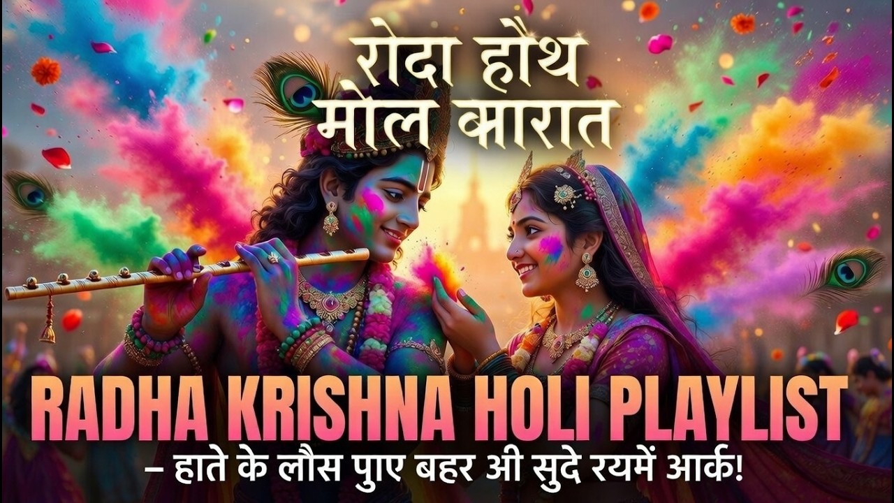 No.1 होली के भजन 2026 Nonstop Holi Song - Latest Holi Bhajan | Top10 Radha Krishna Holi Song