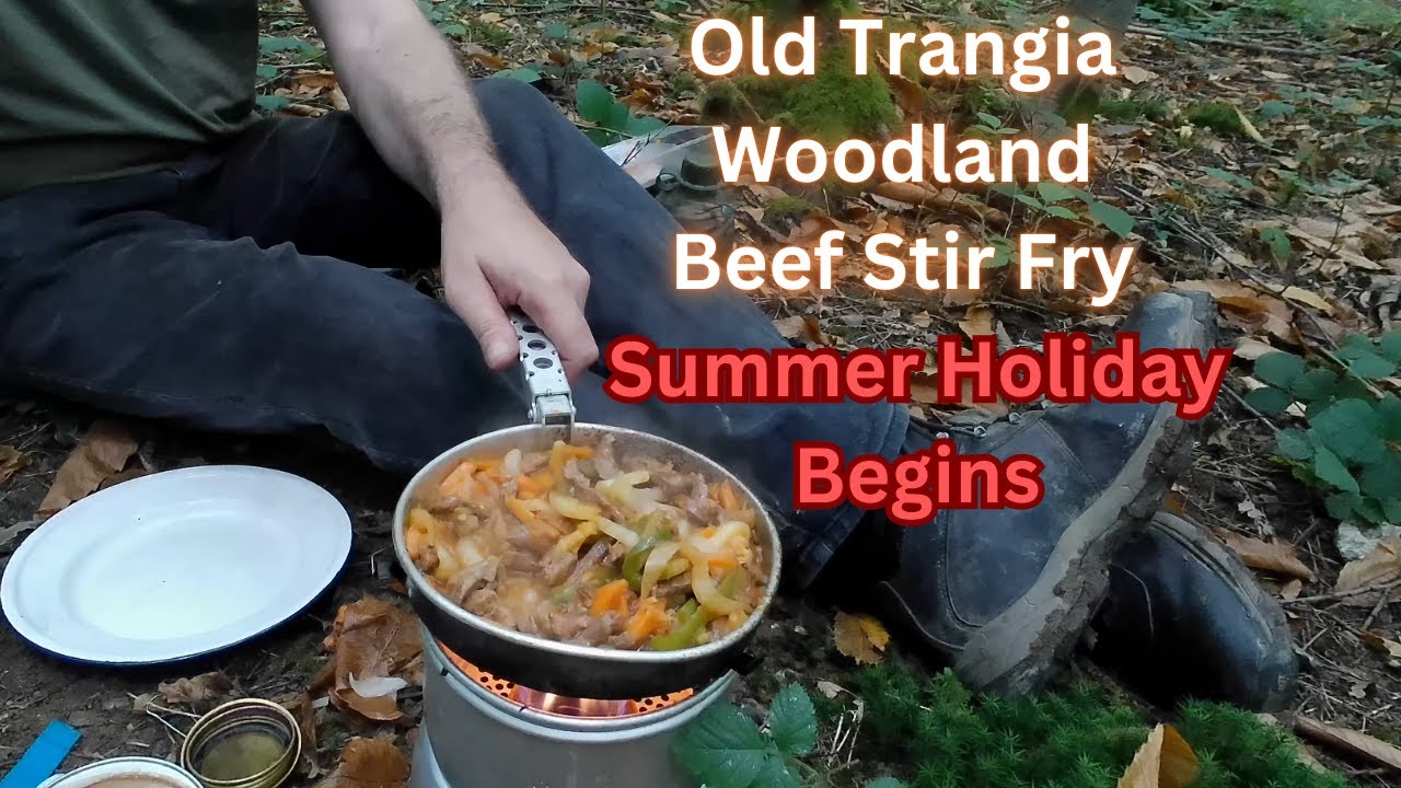 Old Trangia Beef Stir Fry | Summer Holiday Begins