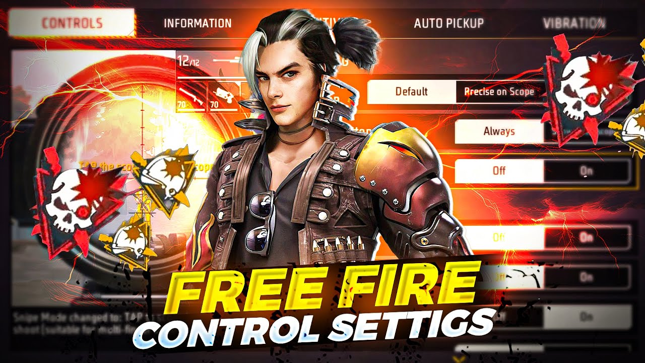 Control Setting Free Fire | Pro Player Setting Free Fire 2025 | Free Fire Setting | Free Fire | FF
