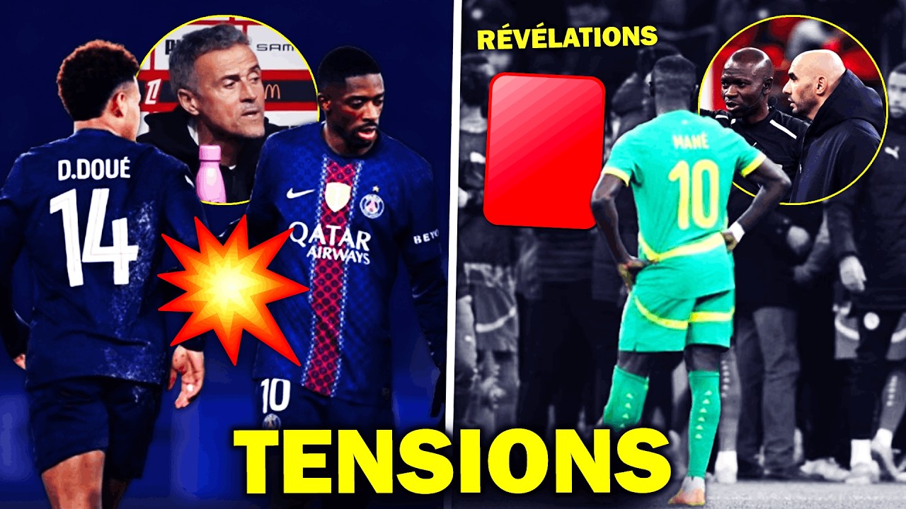 DEMB&Eacute;L&Eacute; A CR&Eacute;&Eacute; DES TENSIONS DANS LE VESTIAIRE DU PSG, NOUVEAU SCANDALE SUR LA CAN ! - ACTU FOOT