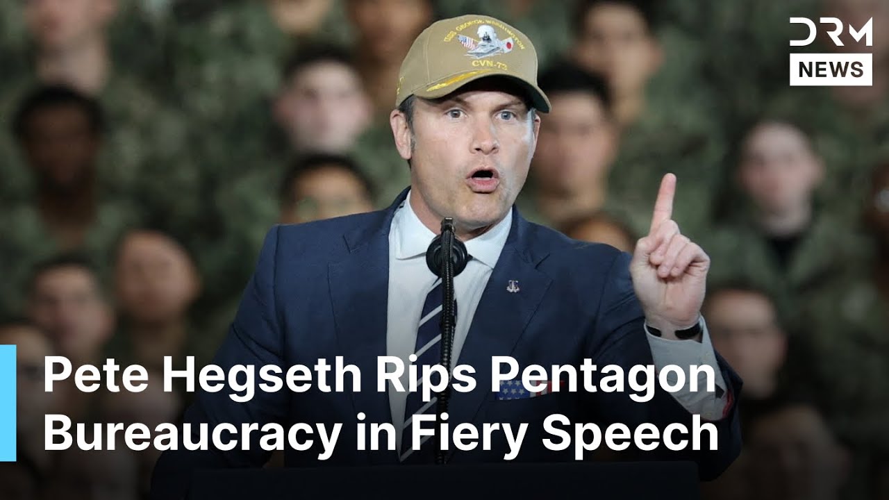 MUST WATCH: Life or Death Reform: Hegseth on Pentagon Bureaucracy | DRM News | AC1F