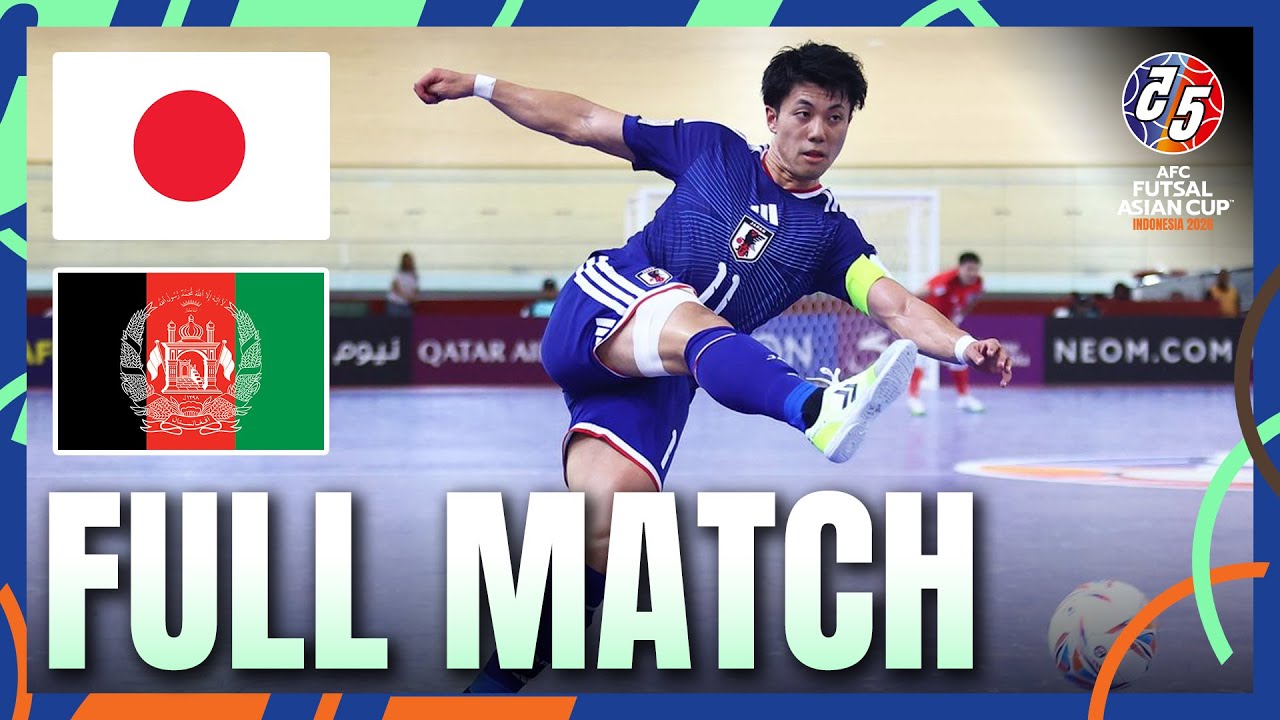LIVE 🔴 Japan vs Afghanistan | Quarter-Finals – AFC Futsal Asian Cup™ 2026