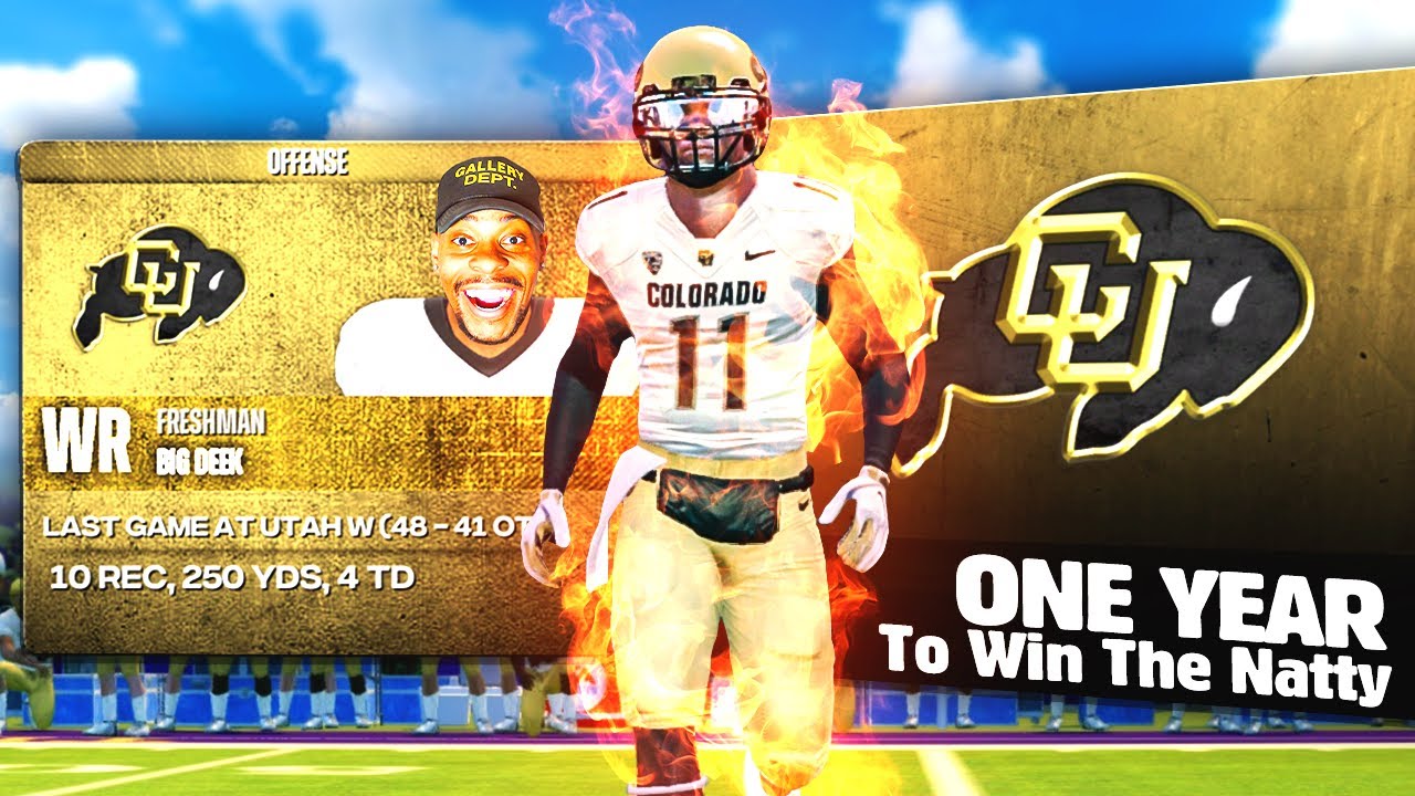 I Have ONE SEASON To SAVE Colorado!... NCAA 14 Road To Glory #2