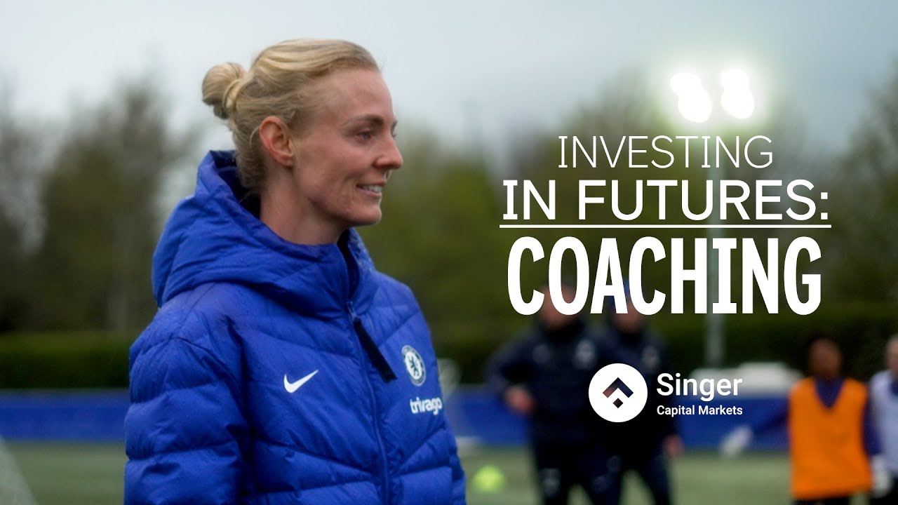 Sophie Ingle Coaches at Chelsea's Academy | Singer Capital Markets