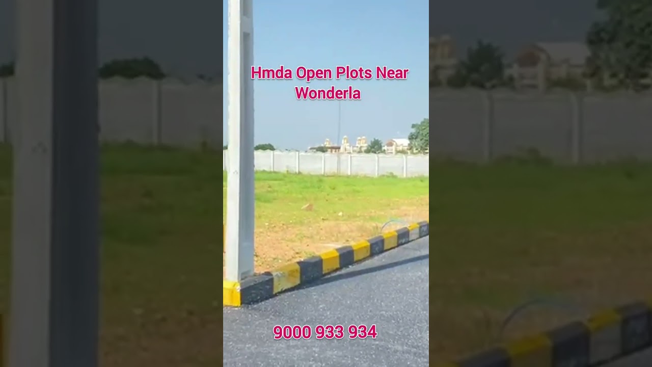 Open Plots Near Wonderla Adibatla ORR Exit No 13 Hmda