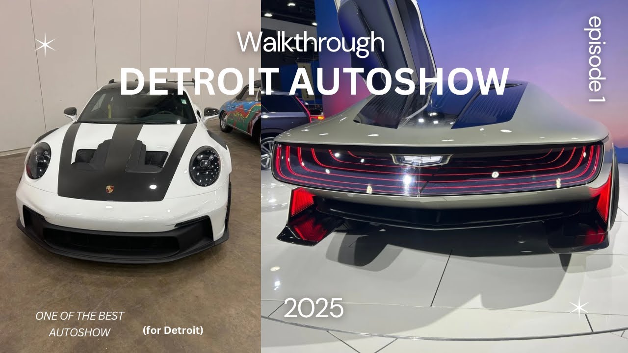 2025 DETROIT AUTO SHOW | One of the best.