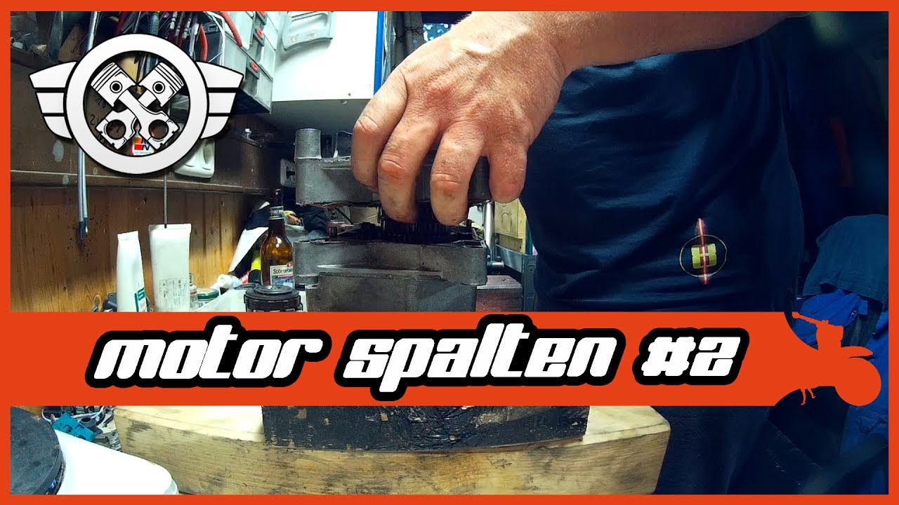 Simson Motor | M541 Motor spalten | Neue Lager