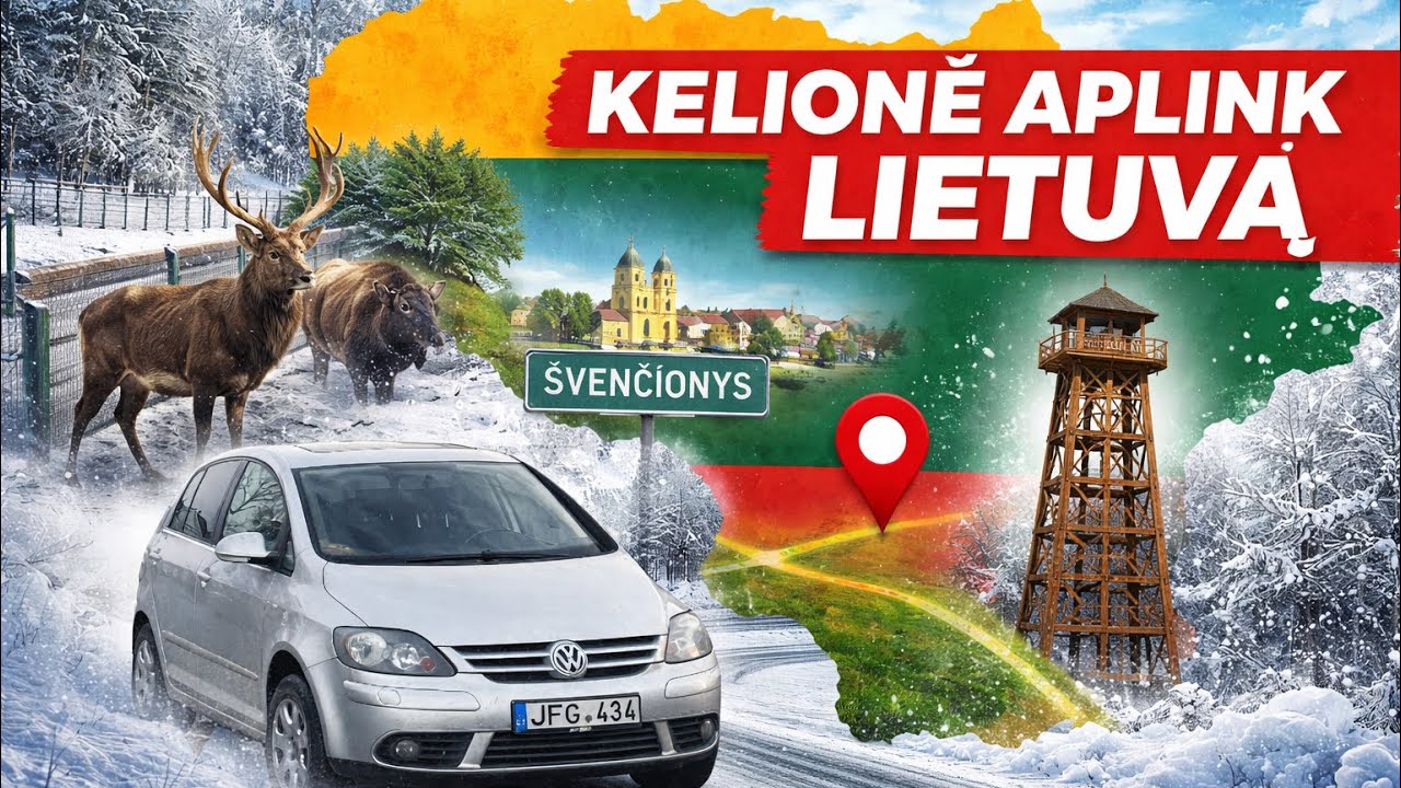 Aplink Lietuvą su golfu. Startas.