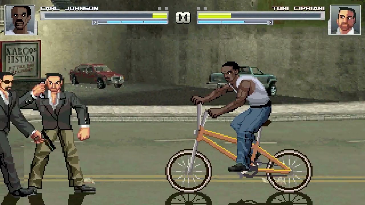 AN Mugen Request #2079: Carl Johnson VS Toni Cipriani